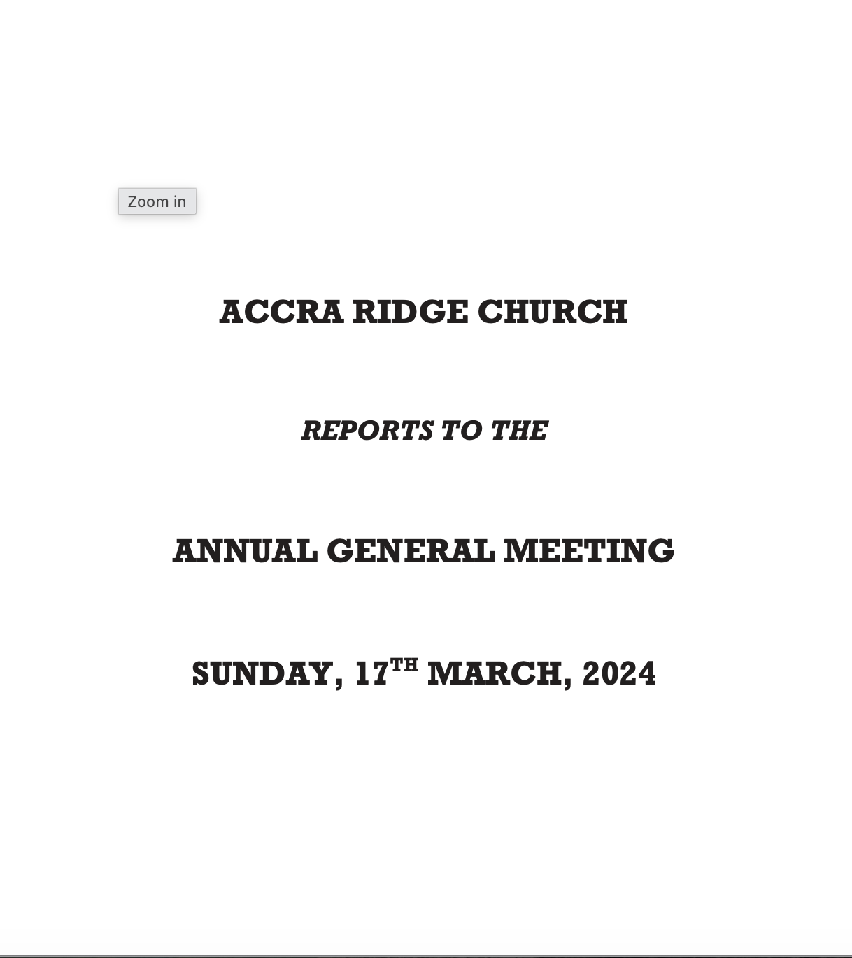 AGM 2024